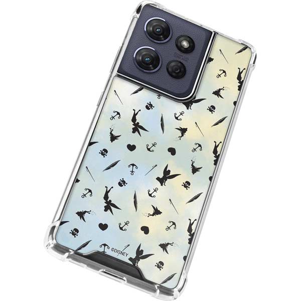Disney Tinker Bell Fairy Size Pattern Moto G 5G (2025) Clear Case