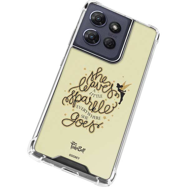 Disney Tinker Bell Leave A Little Sparkle Moto G Play 5G (2025) Clear Case