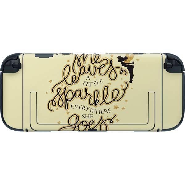 Disney Tinker Bell Leave A Little Sparkle Nintendo Switch 2 (2025) with Joy-Con Skin