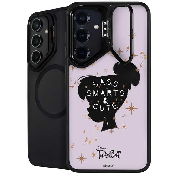 Disney Tinker Bell Sass Smarts and Cute Galaxy S26 Plus Kickstand Case