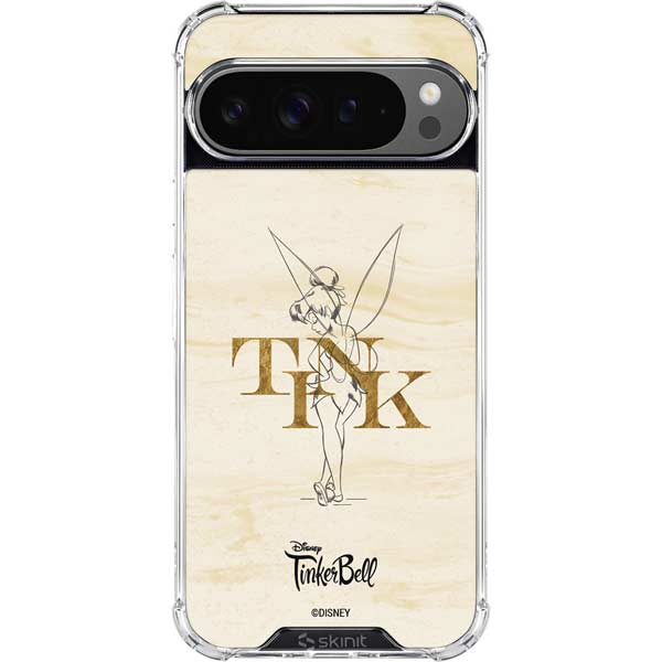 Disney Tinker Bell Tink Magic Pencil Art Google Pixel 10 Pro XL Clear Case