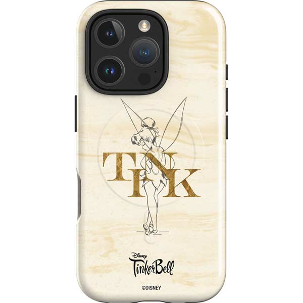 Disney Tinker Bell Tink Magic Pencil Art iPhone 16 Pro Max Magsafe Impact Case
