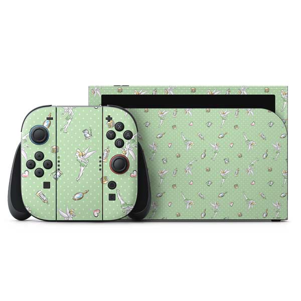 Disney Tinker Bell Trinkets Pattern Nintendo Switch 2 (2025) with Joy-Con Skin