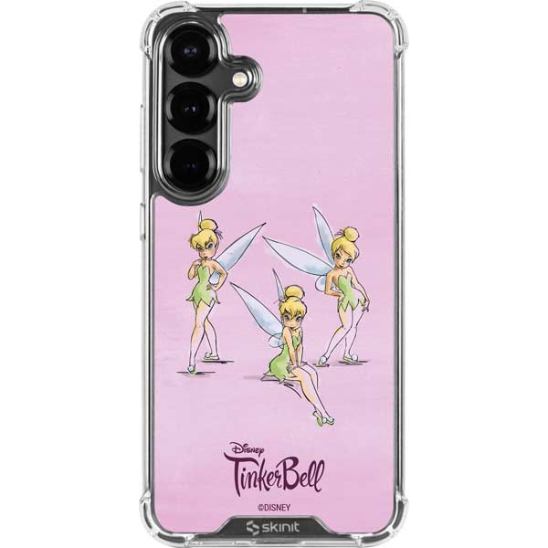 Disney Tinker Bell Water Color Art Poses Galaxy S26 Clear Case