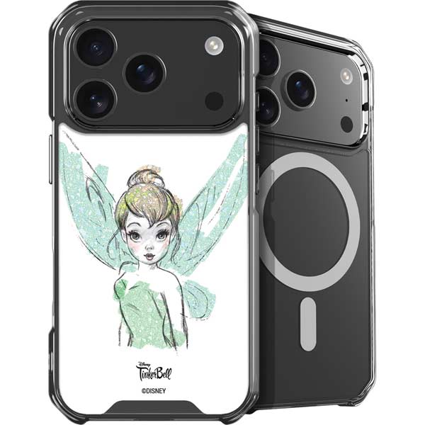 Disney Tinker Bell Watercolor Fairy Art iPhone 17 Pro MagSafe Case
