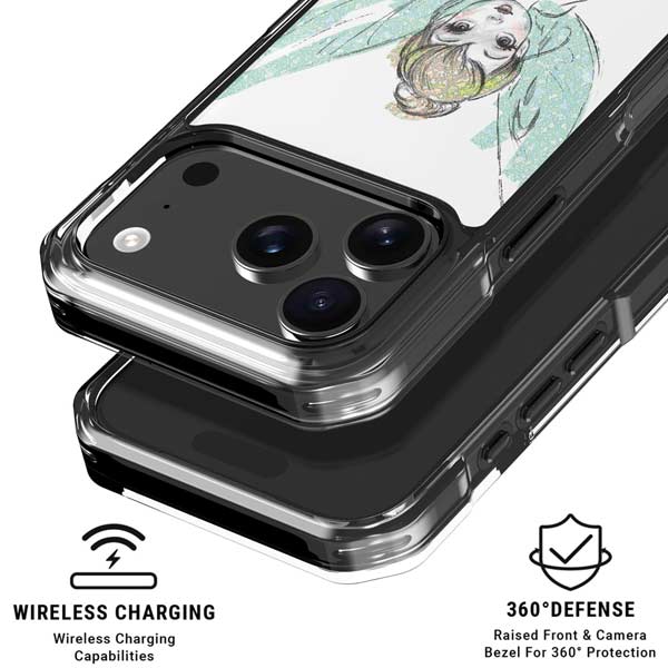 Disney Tinker Bell Watercolor Fairy Art iPhone 17 Pro MagSafe Case