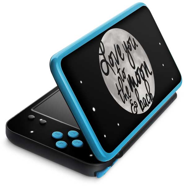 To The Moon And Back BW Nintendo Skins