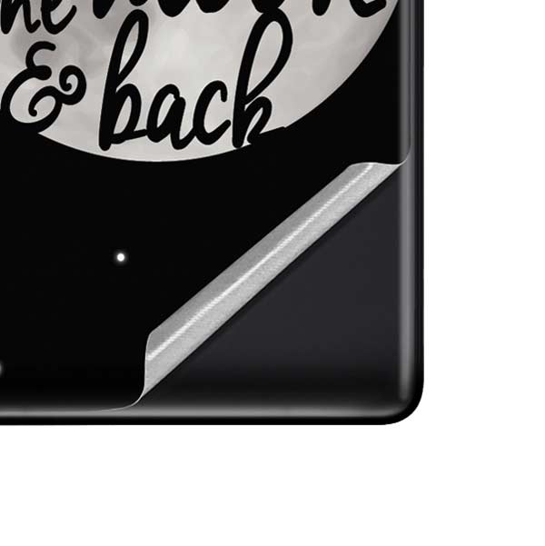 To The Moon And Back BW Pixel Skins