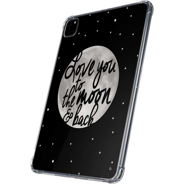 To The Moon And Back BW iPad Pro 11in (2024) Clear Case