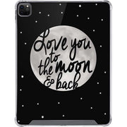 To The Moon And Back BW iPad Cases