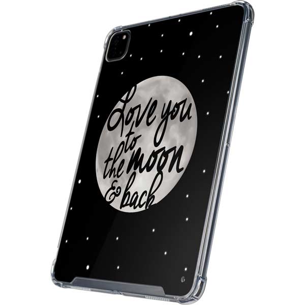To The Moon And Back BW iPad Cases