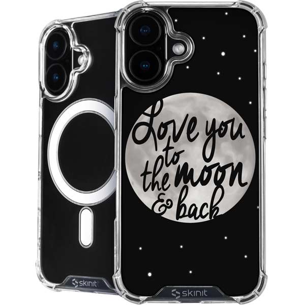 To The Moon And Back BW iPhone 17 MagSafe Case