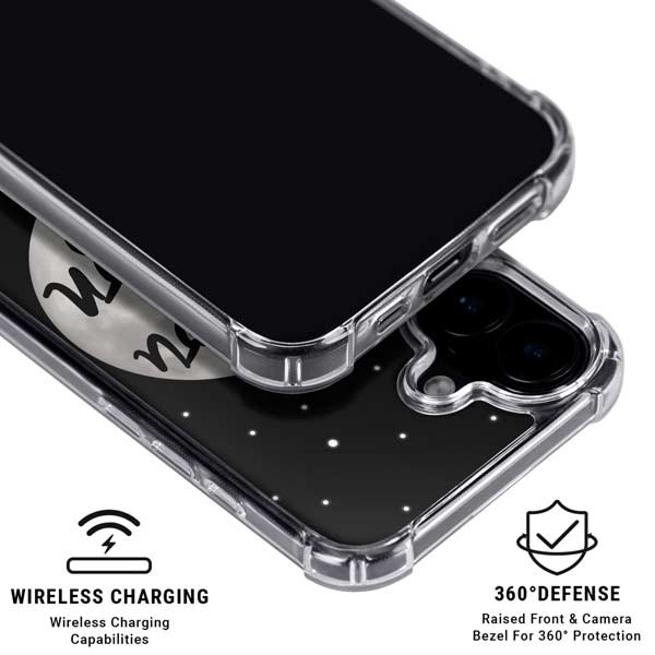 To The Moon And Back BW iPhone 17 MagSafe Case