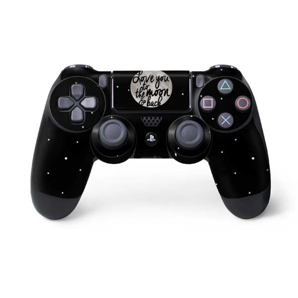 To The Moon And Back BW PlayStation PS4 Skins