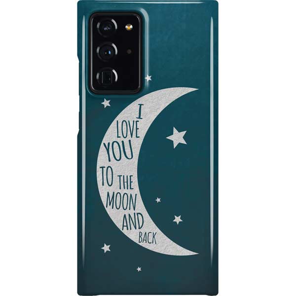 To The Moon And Back Galaxy Cases