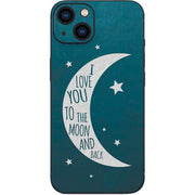 To The Moon And Back iPhone Skins