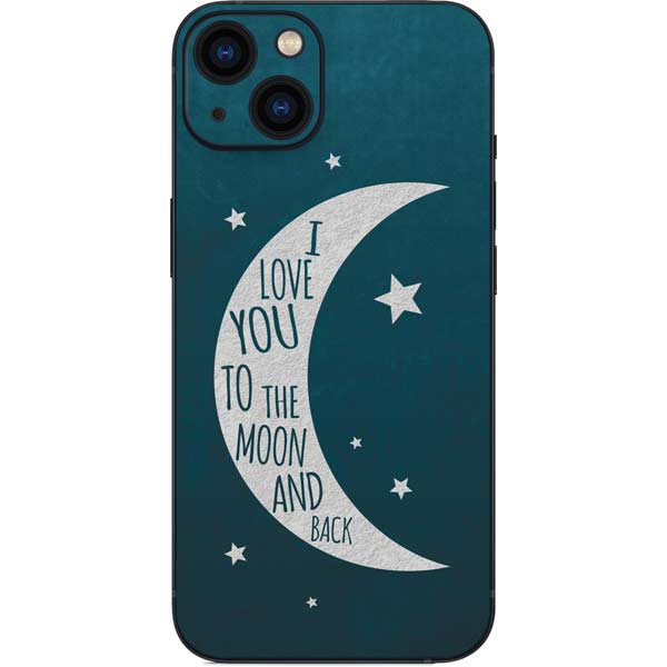 To The Moon And Back iPhone Skins