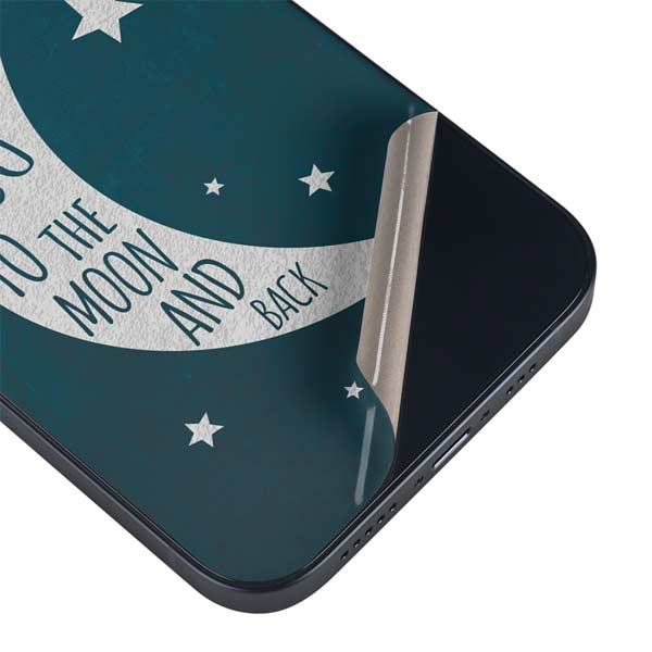 To The Moon And Back iPhone Skins