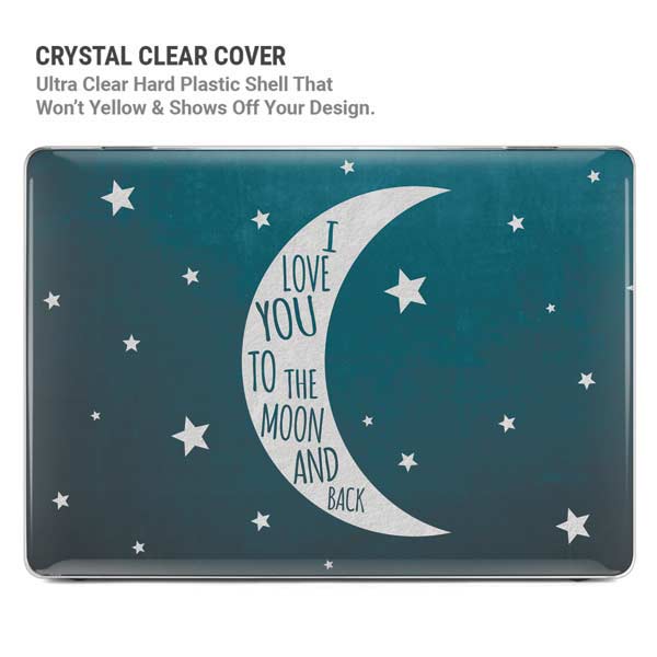 To The Moon And Back MacBook Cases