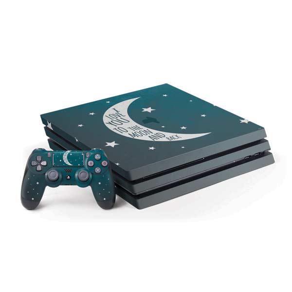 To The Moon And Back PlayStation PS4 Skins