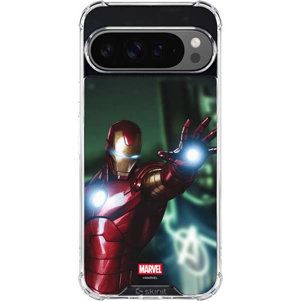 Marvel Tony Stark Iron Man Google Pixel 10 Pro Clear Case