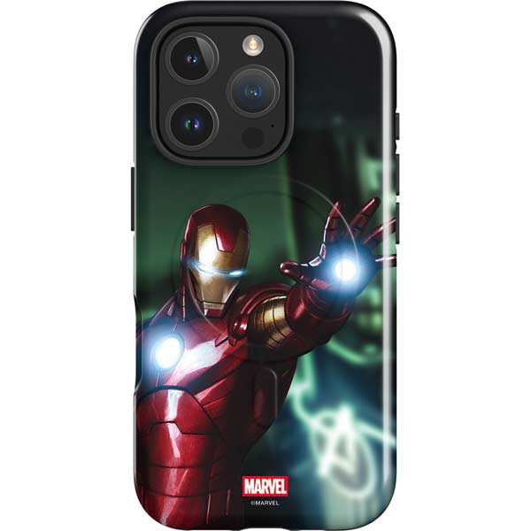 Marvel Tony Stark Iron Man iPhone 16 Pro Magsafe Impact Case