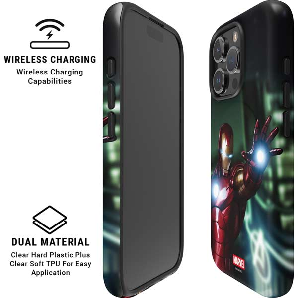 Marvel Tony Stark Iron Man iPhone 16 Pro Magsafe Impact Case