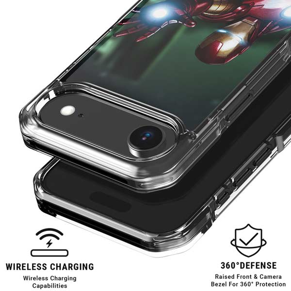 Marvel Tony Stark Iron Man iPhone 17 Air Clear Case