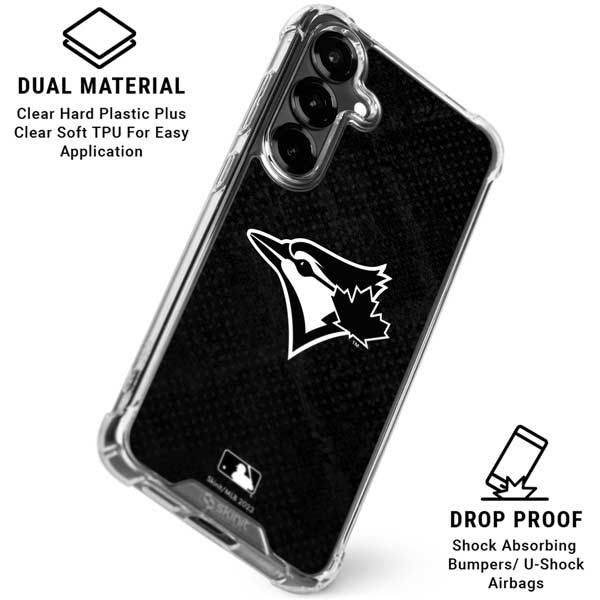 MLB Toronto Blue Jays Dark Wash Galaxy S26 Plus Clear Case