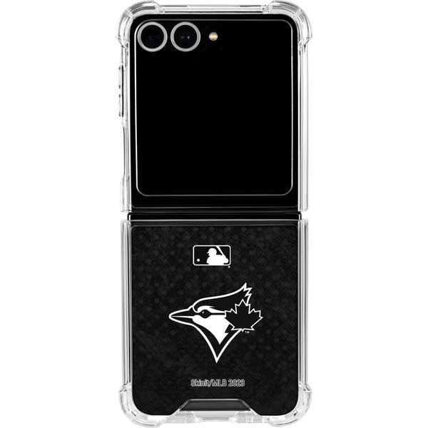 MLB Toronto Blue Jays Dark Wash Galaxy Z Flip7 Clear Case