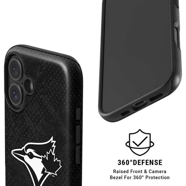 MLB Toronto Blue Jays Dark Wash iPhone 16 Magsafe Impact Case