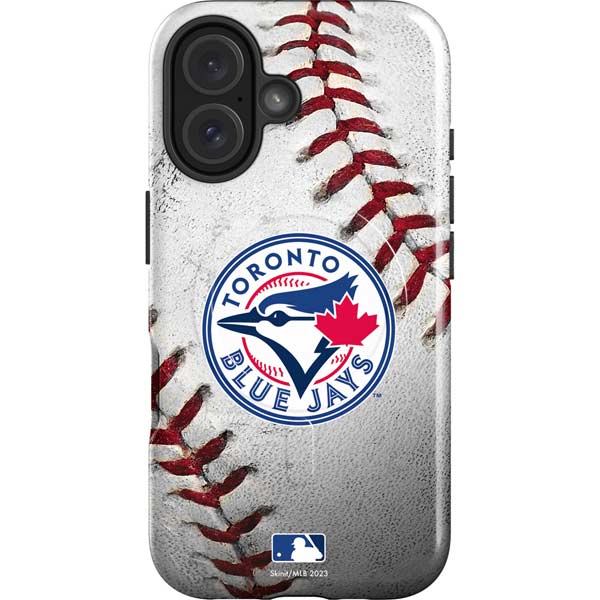 MLB Toronto Blue Jays Game Ball iPhone 16 Magsafe Impact Case