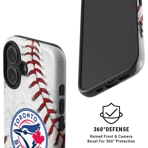 MLB Toronto Blue Jays Game Ball iPhone 16 Magsafe Impact Case