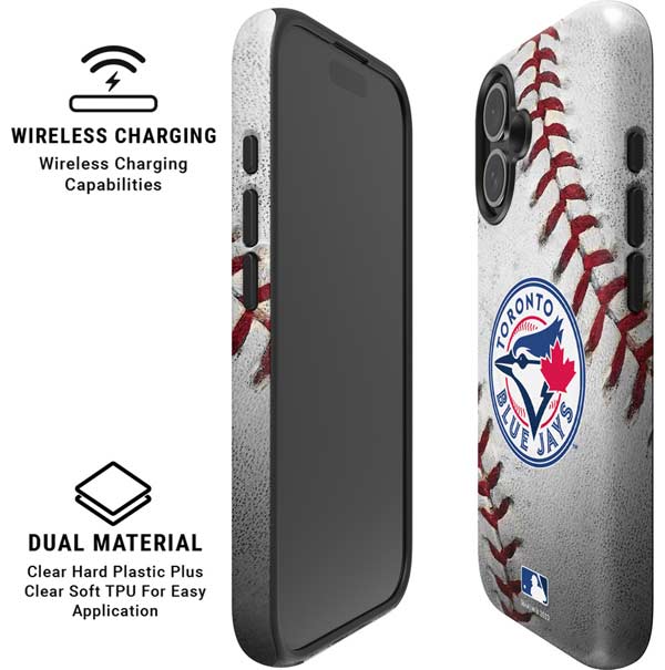 MLB Toronto Blue Jays Game Ball iPhone 16 Magsafe Impact Case