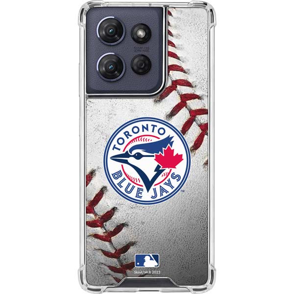 MLB Toronto Blue Jays Game Ball Moto G 5G (2025) Clear Case