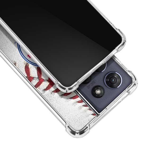 MLB Toronto Blue Jays Game Ball Moto G 5G (2025) Clear Case