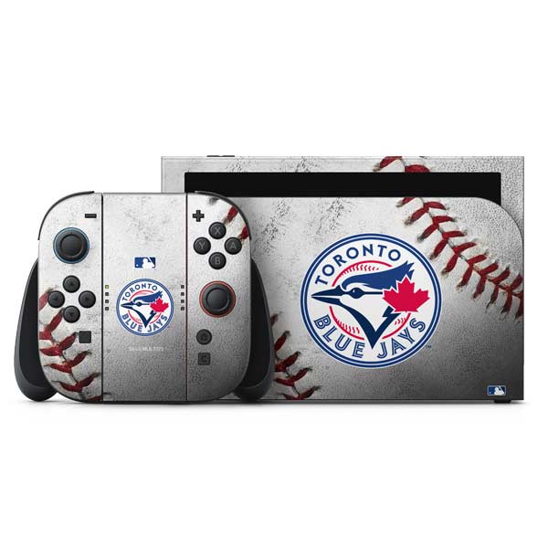 MLB Toronto Blue Jays Game Ball Nintendo Switch 2 (2025) with Joy-Con Skin