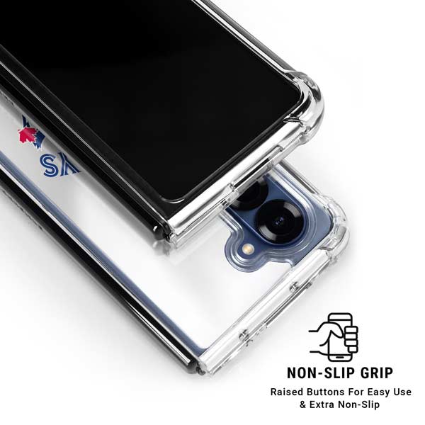 MLB Toronto Blue Jays Jersey Home Galaxy Z Fold7 Clear Case