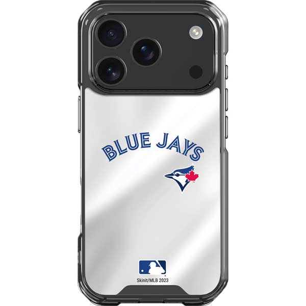 MLB Toronto Blue Jays Jersey Home iPhone 17 Pro Clear Case