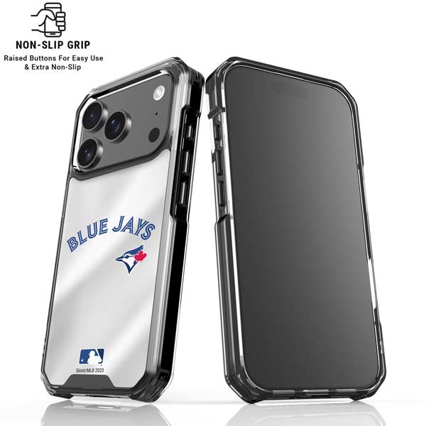 MLB Toronto Blue Jays Jersey Home iPhone 17 Pro Clear Case