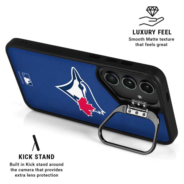MLB Toronto Blue Jays Solid Distressed Galaxy S26 Ultra Kickstand Case