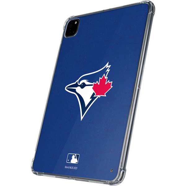 MLB Toronto Blue Jays Solid Distressed iPad Pro 11in (2024) Clear Case