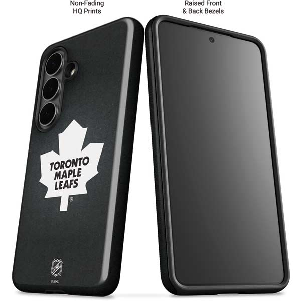 NHL Toronto Maple Leafs Black Background Galaxy S26 Impact Case
