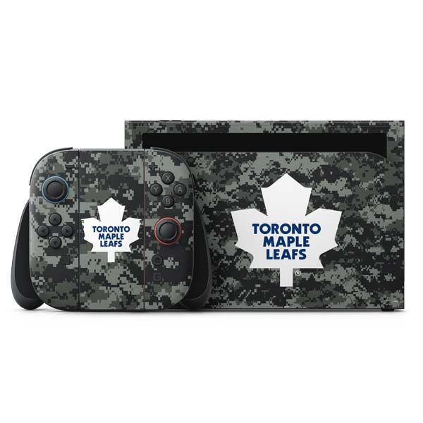 NHL Toronto Maple Leafs Camo Nintendo Switch 2 (2025) with Joy-Con Skin