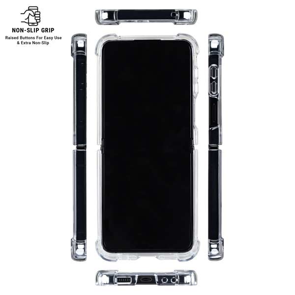 NHL Toronto Maple Leafs Color Pop Galaxy Z Flip7 Clear Case