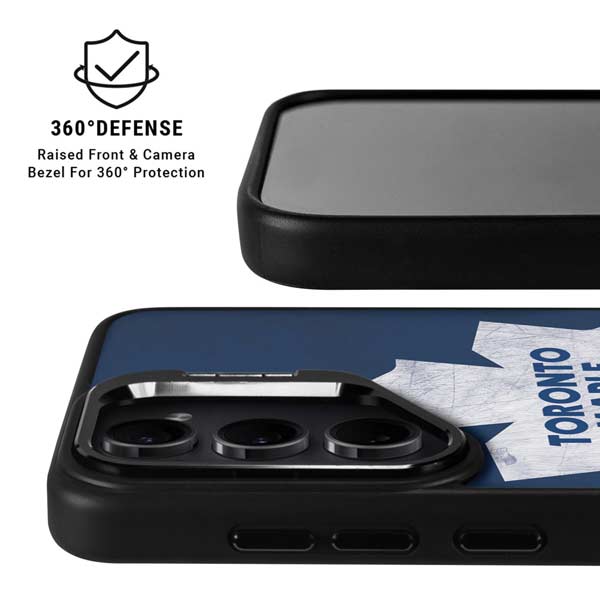 NHL Toronto Maple Leafs Distressed Galaxy S26 Ultra Kickstand Case