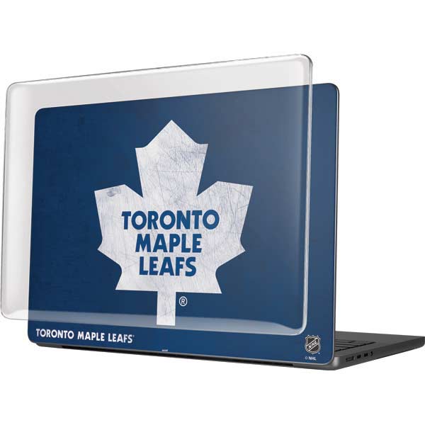 NHL Toronto Maple Leafs Distressed MacBook Pro 14in (2021-24) Case plus Skin