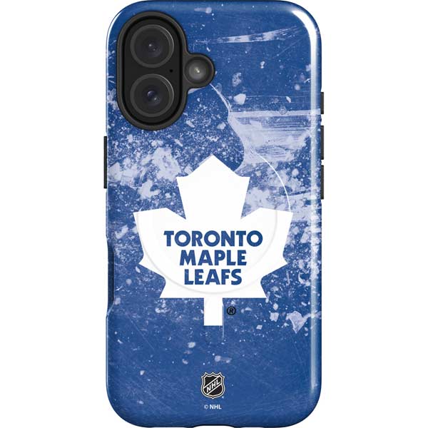 NHL Toronto Maple Leafs Frozen iPhone 16 Magsafe Impact Case