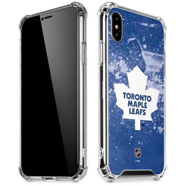 NHL Toronto Maple Leafs Frozen iPhone X/XS Clear Case