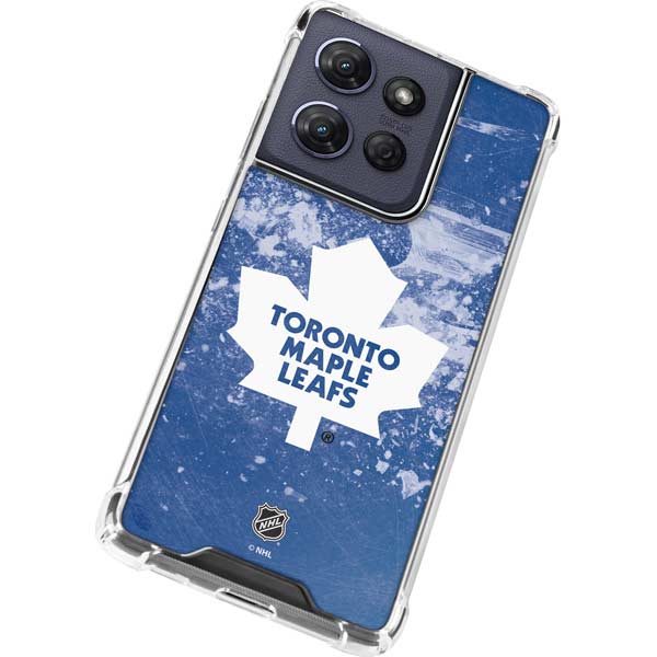 NHL Toronto Maple Leafs Frozen Moto G 5G (2025) Clear Case